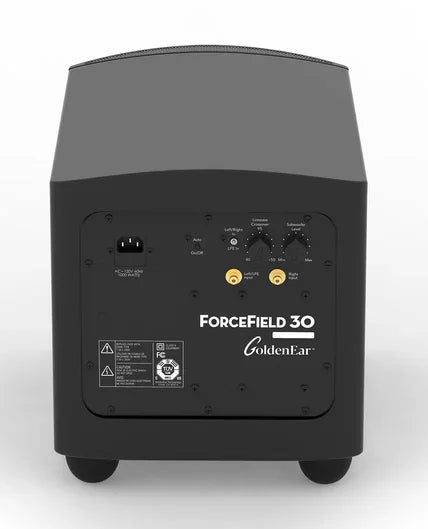 GoldenEar ForceField 30 subwoofer attivo hi-end 200mm 1000W DSP con radiatore passivo