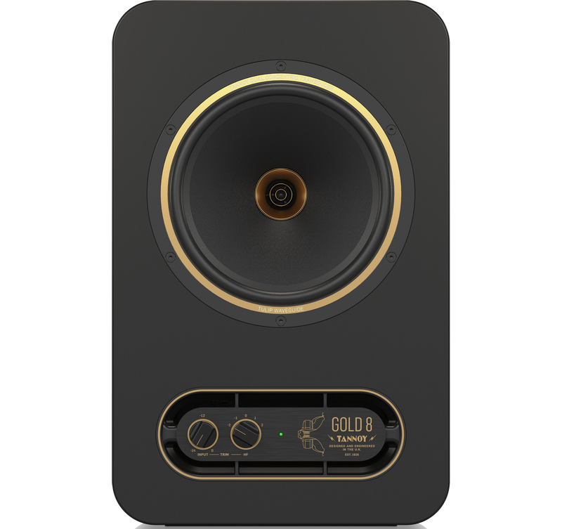 TANNOY GOLD 8 MONITOR DA STUDIO 8" 300 WATT CON TWEETER COASSIALE DA 1" - TechSoundSystem.com