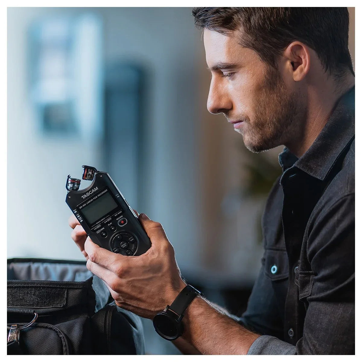 TASCAM DR40X REGISTRATORE PORTATILE 4 CANALI E INTERFACCIA AUDIO USB 2 IN / 2 OUT