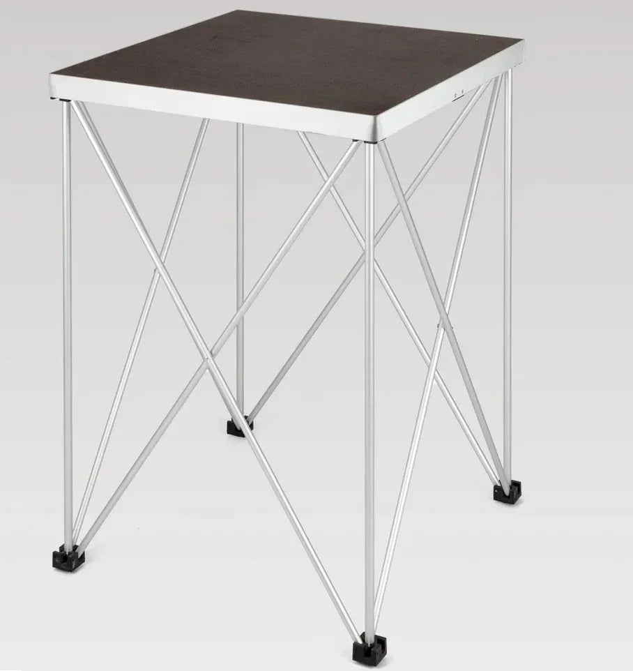 TAVOLO MODULARE RICHIUDIBILE 55 X 55 CM CON RAGNO ALTEZZA 100 CM