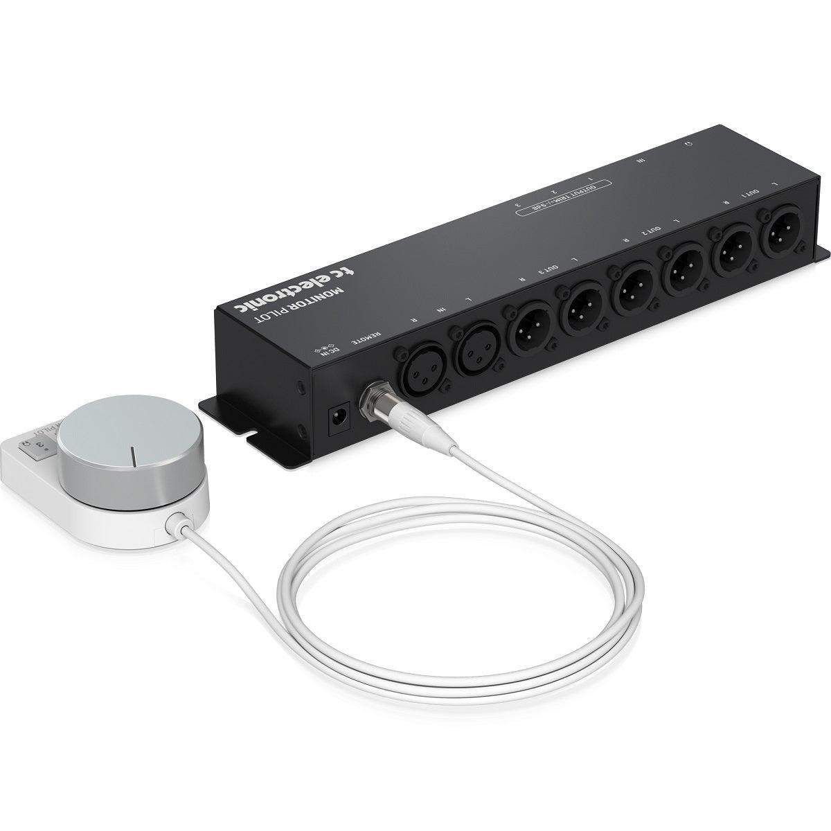 TC ELECTRONIC MONITOR PILOT DESKTOP CONTROLLER VOLUME MONITORING PER MONITOR E CUFFIE - TechSoundSystem.com