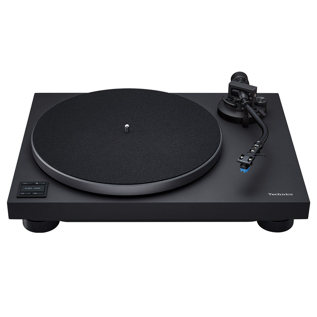 TECHNICS SL-40CBT BLACK Giradischi hifi testina Audio-Technica AT-VM95C, Bluetooth aptX HD (Copia)
