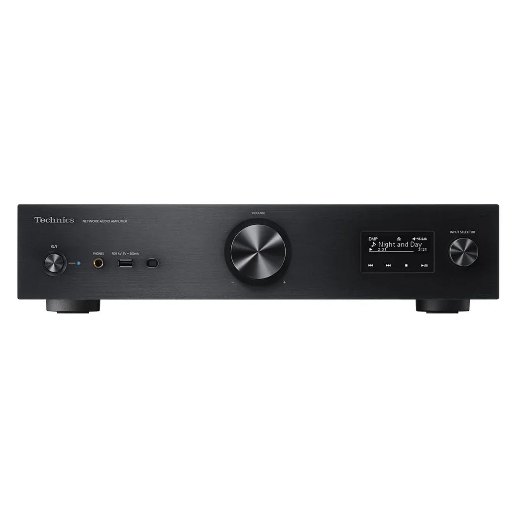TECHNICS SU-GX70 BLACK amplificatore integrato stereofonico con streamer Ethernet/Wi-Fi, Bluetooth, convertitore DAC
