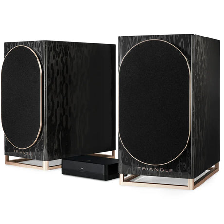Triangle CAPELLA Coppia diffusori attivi Wi-Fi Made in France Tecnologia WiSA, Hub stereo wireless 2.1 - TechSoundSystem.com