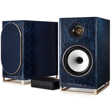 Triangle CAPELLA Coppia diffusori attivi Wi-Fi Made in France Tecnologia WiSA, Hub stereo wireless 2.1 - TechSoundSystem.com