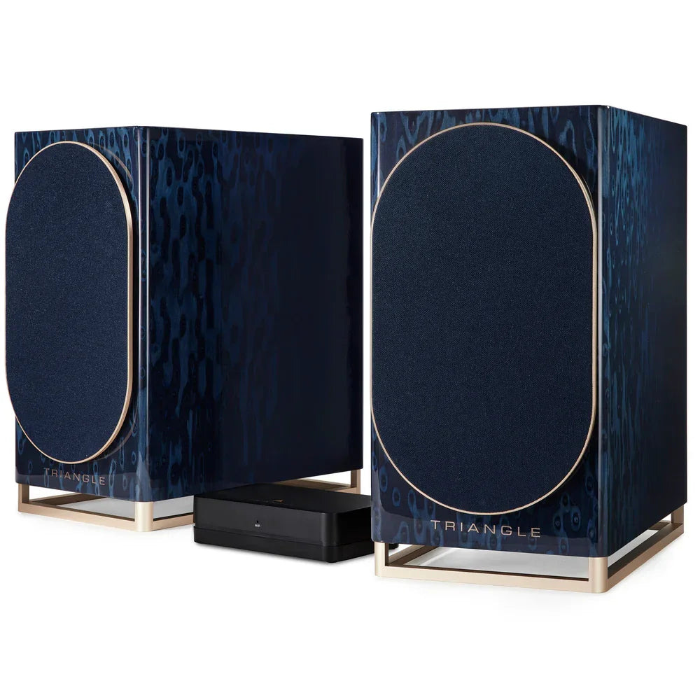 Triangle CAPELLA Coppia diffusori attivi Wi-Fi Made in France Tecnologia WiSA, Hub stereo wireless 2.1 - TechSoundSystem.com
