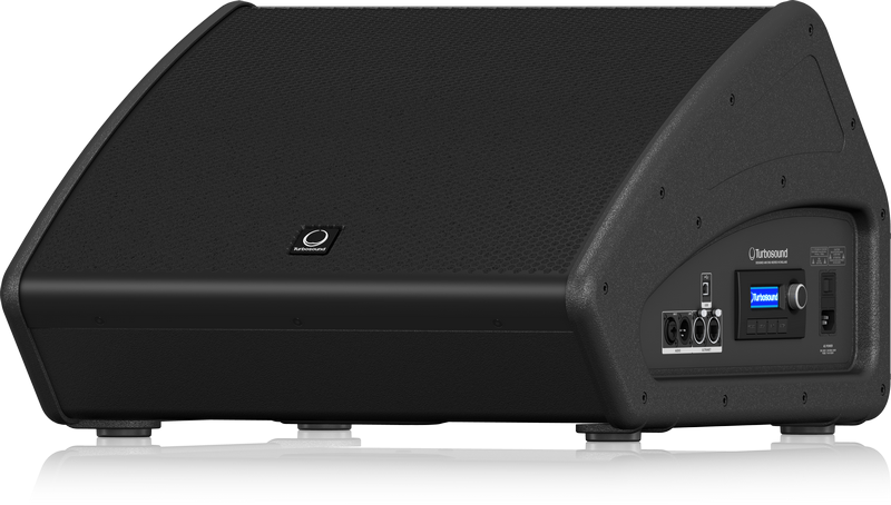 TURBOSOUND TFM122M-AN MONITOR DA PALCO ATTIVO 12" 2500 WATT 1.4" HF + DSP KLARK TEKNIK + ULTRANET DIGITAL NETWORK - TechSoundSystem.com