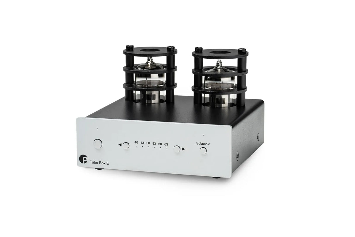 Pro-ject TUBE BOX E Stadio fono MM/MC a valvole, Circuitazione dual mono