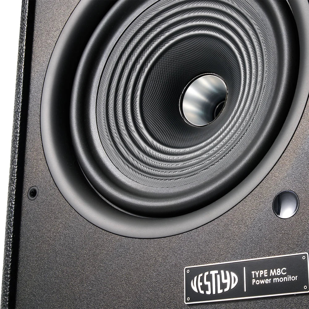 Vestlyd M8C Diffusori attivi da scaffale 2 vie coassiale da 8" da 4×75W e HDMI eARC