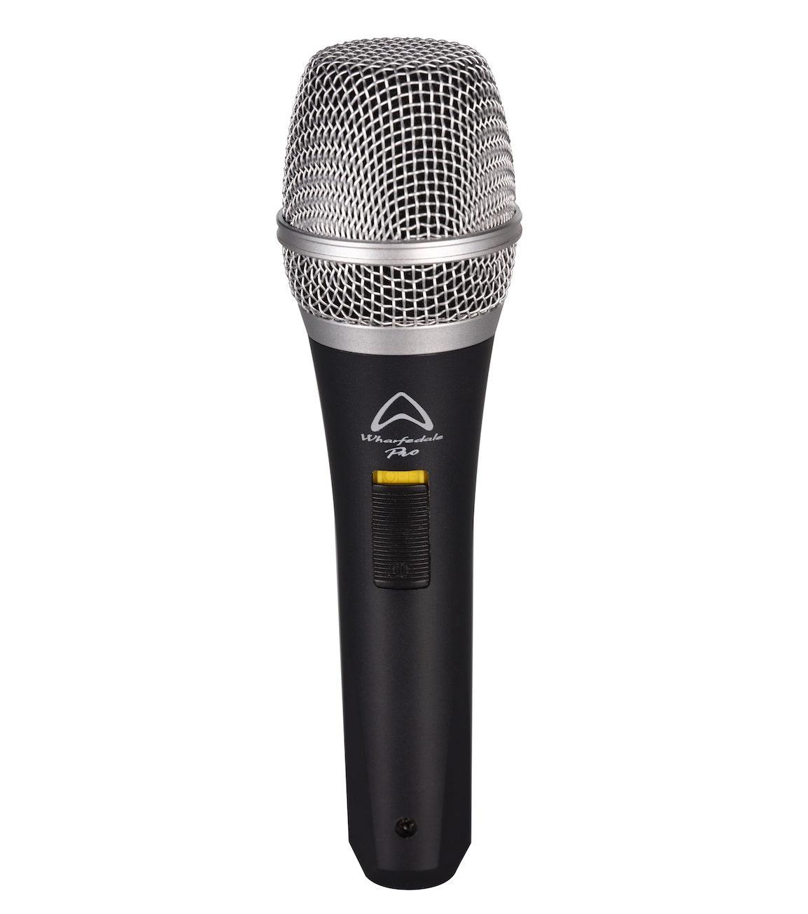 WHARFEDALE PRO DM57 MICROFONO PALMARE DINAMICO SWITCH ON-OFF - TechSoundSystem.com