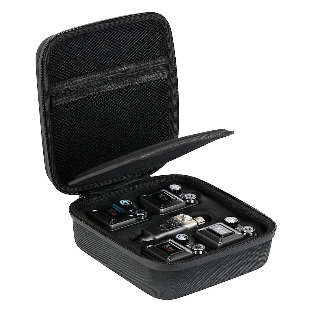 XVIVE CU4R4 HARD CASE CUSTODIA PER SISTEMA IN-EAR WIRELESS U4R4 CON 4 RICEVITORI