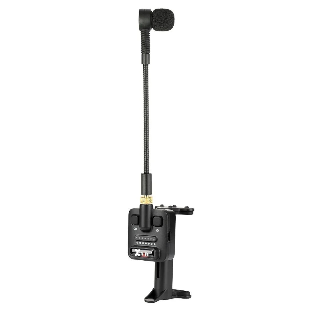 XVIVE U8 SISTEMA MICROFONICO WIRELESS DIGITALE RICARICABILE USB PER CHITARRA ACUSTICA