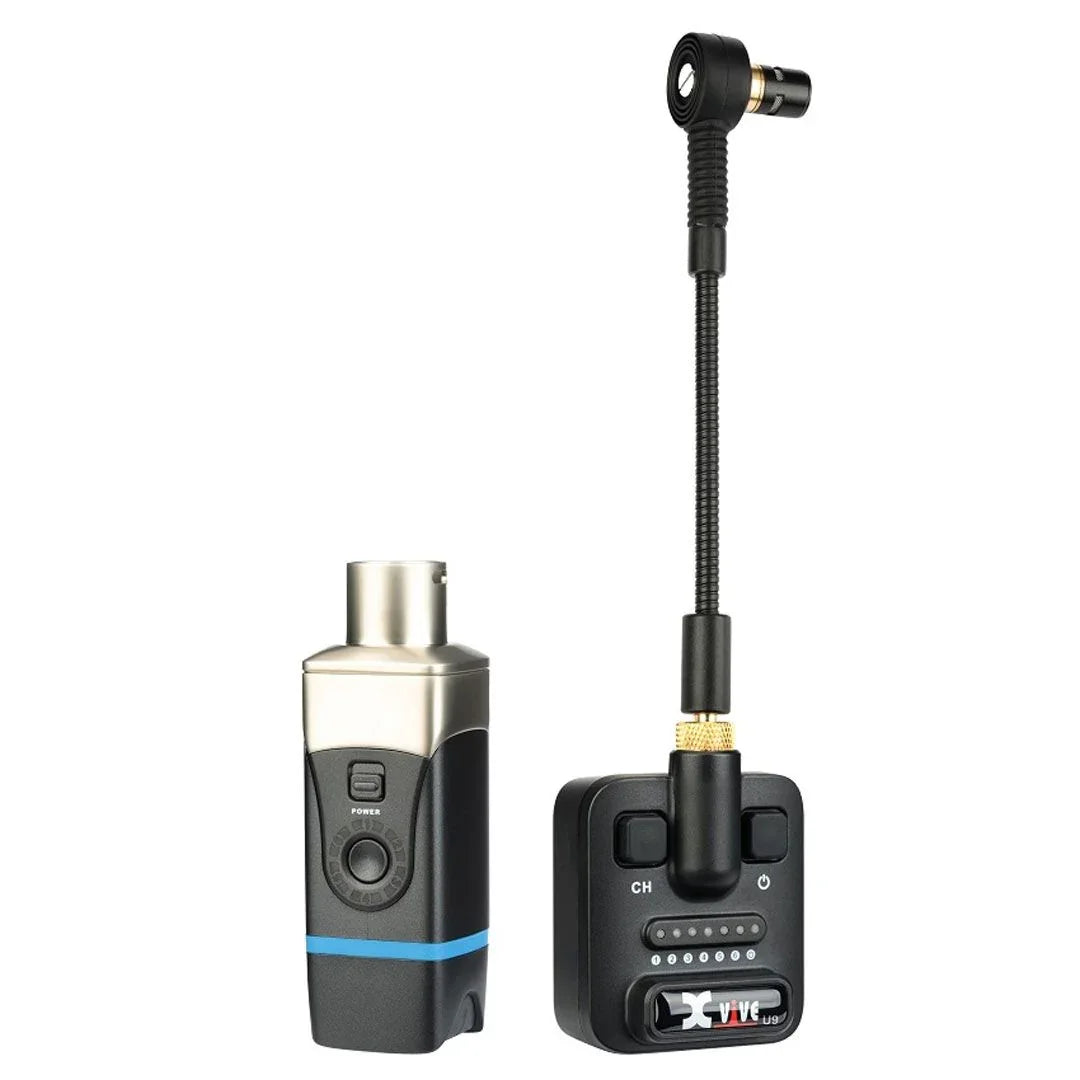 XVIVE U9 SISTEMA MICROFONICO WIRELESS DIGITALE RICARICABILE USB PER VIOLINO O VIOLA