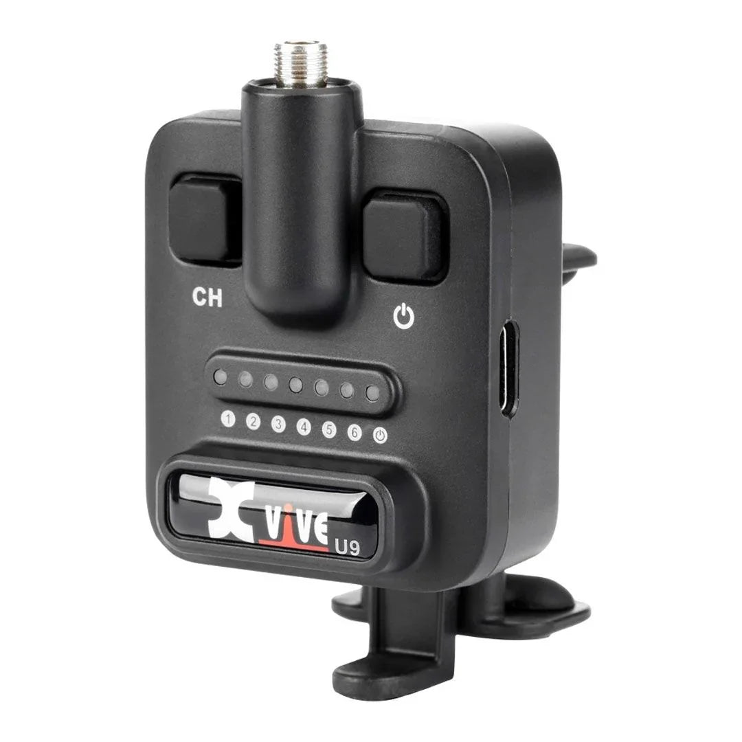 XVIVE U9 SISTEMA MICROFONICO WIRELESS DIGITALE RICARICABILE USB PER VIOLINO O VIOLA