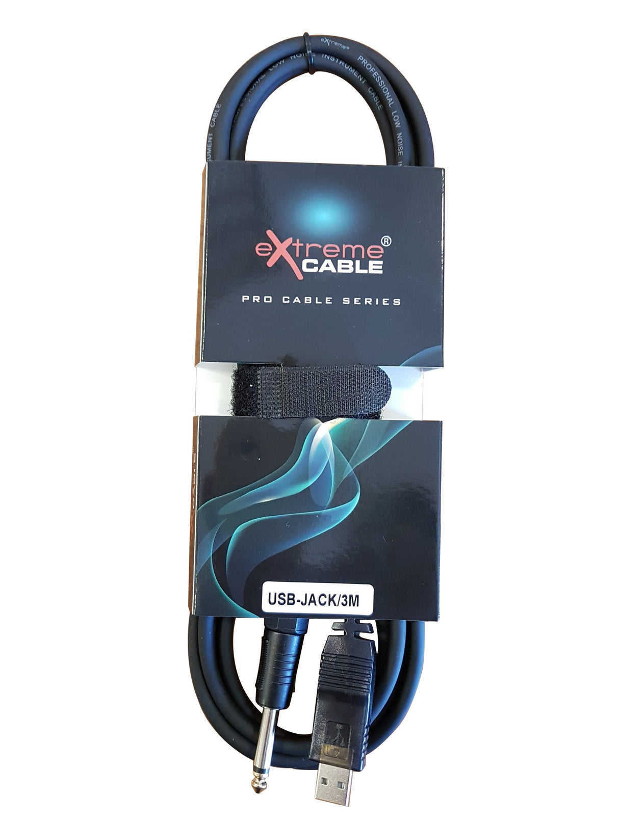 EXTREME USBJACK3M CAVO USB JACK 6,3 MM 1/4" CHITARRA / STRUMENTO PER REGISTRAZIONI PC BROADCASTING CONVERTITORE ANALOGICO DIGITALE 3 METRI - TechSoundSystem.com