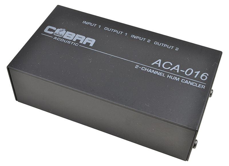 COBRA ACA-016 HUM CANCELLER FILTRO PER RONZIO E HUM DATO DA PC E LAPTOP A MIXER E AMPLIFICATORI - TechSoundSystem.com