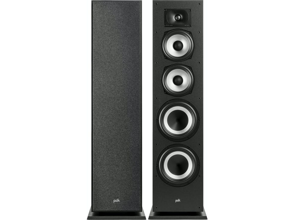 Polk Audio MXT70 Diffusori da pavimento Tweeter in Terylene, 2 Woofer da 6.5", 2 radiatori passivi da 8" (COPPIA) - TechSoundSystem.com