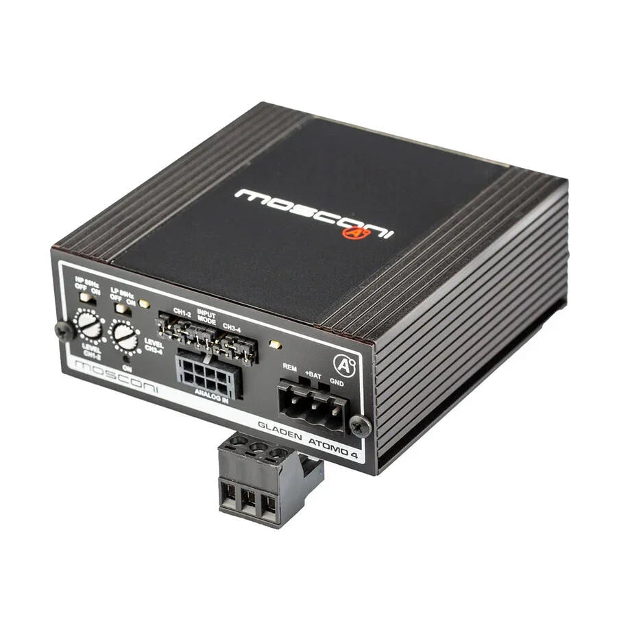 MOSCONI ATOMO 4 Amplificatore a 4 canali estremamente compatto e potente