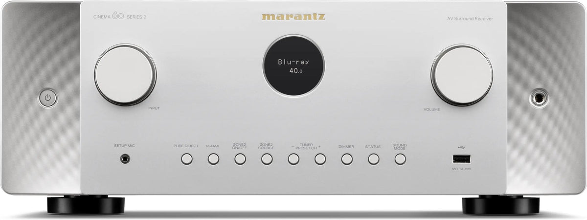 Marantz CINEMA 60 DAB SERIE 2: Sintoamplificatore AV 7.2 con Dolby Atmos e streaming wireless - HEOS – Potenza 7 x 100 W (8 Ω)