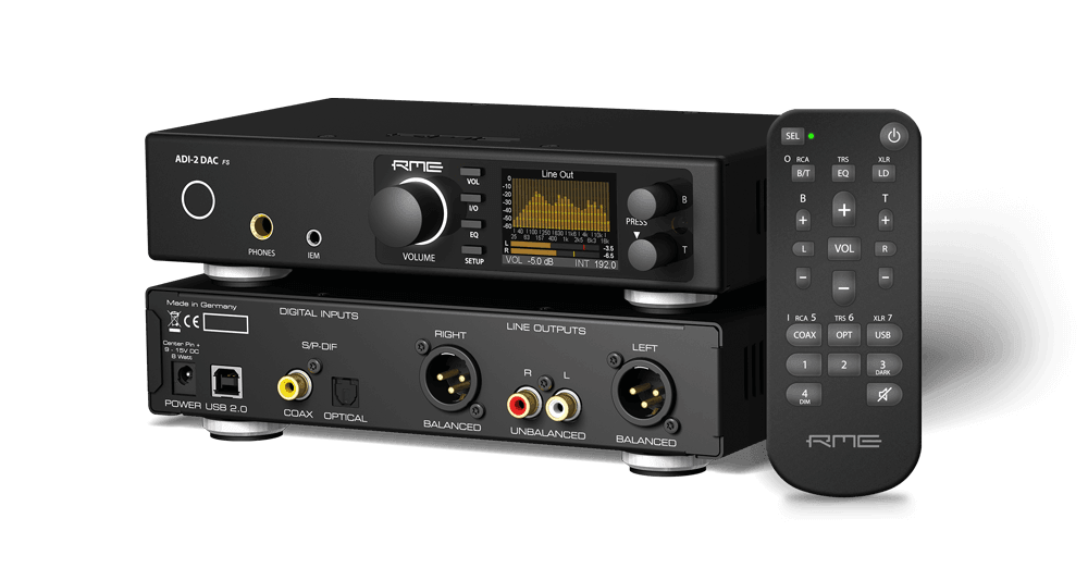 RME ADI-2 DAC FS CONVERTITORE D - A PCM-DSD 768 Khz - TechSoundSystem.com