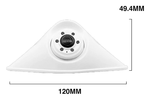 Alkor AK8C038WLUX160 Telecamera per CAMPER/TRUCK ottica orientabile, Risoluzione 1000 linee - TechSoundSystem.com
