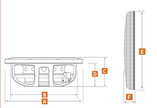 Audison AV 12 D4 II subwoofer slim 300mm 4+4ohm 1100 W