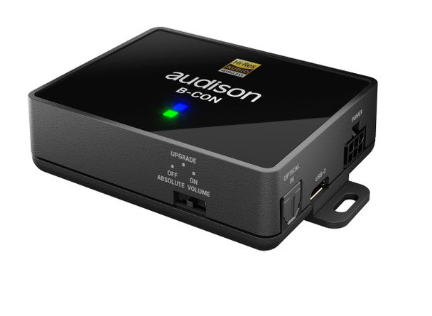 Audison B-CON II ricevitore Bluetooth 5.0 streaming Hi-Res 24bit/96kHz con Android LDAC