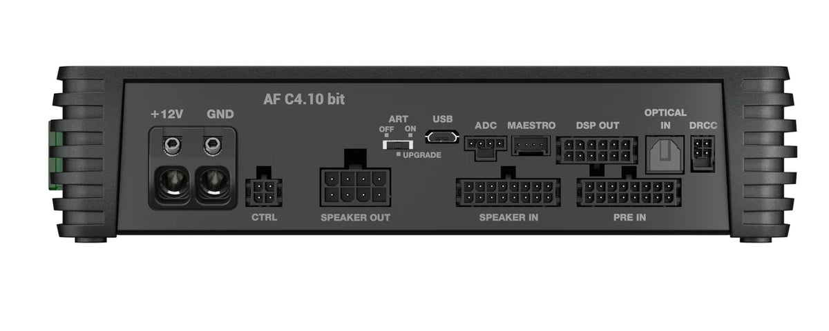 Audison AF C4.10 bit Amplificatore 4 canali Classe D 4x150W 2ohm con DSP 10 canali