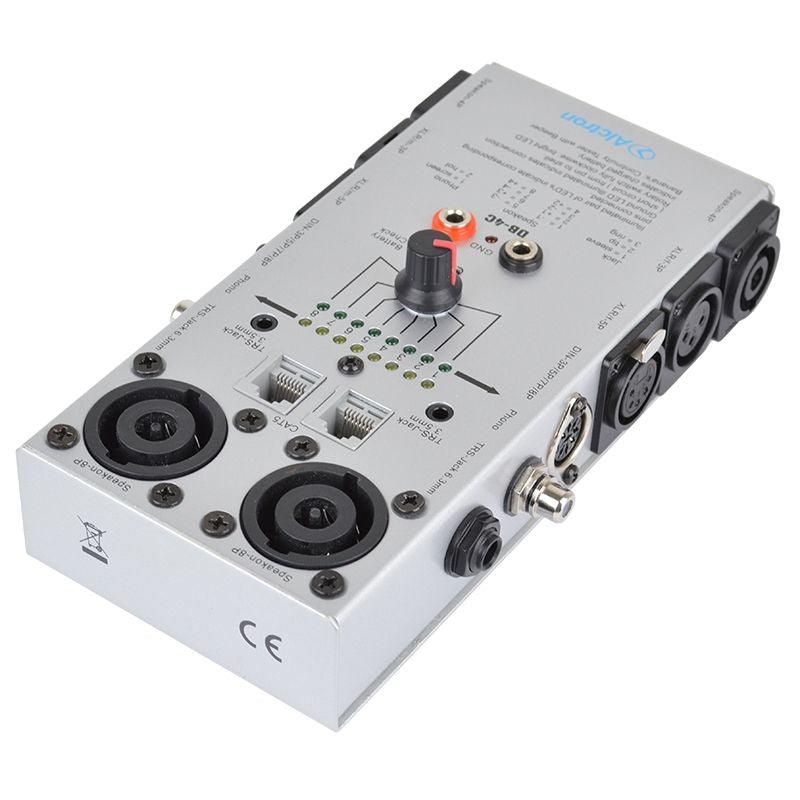ALCTRON DB4C TESTACAVI TESTER PER CAVI CAT5 XLR JACK SPEAKON BANANA - TechSoundSystem.com