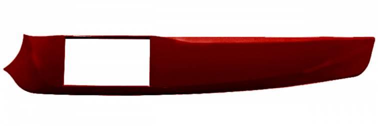 Alpine APF-F381001-09AR mascherina 2 DIN Rossa lucida per Alfa Romeo Giulietta 2010 - 2013 - TechSoundSystem.com