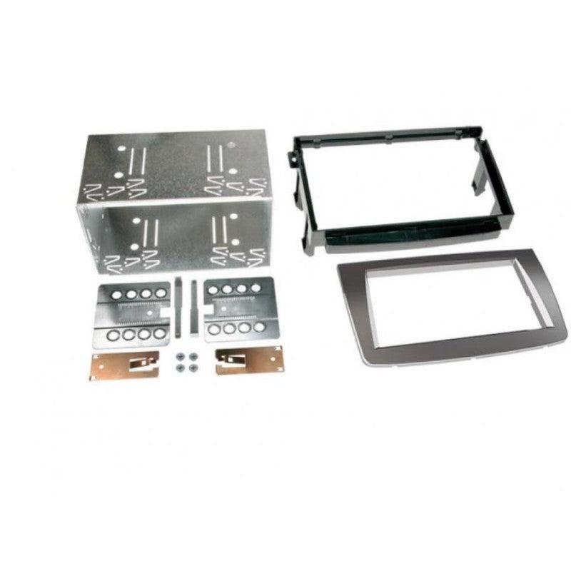 Alpine APF-F381001-88AR per Alfa Romeo MiTo dal 2008 Kit 2 Din silver - TechSoundSystem.com