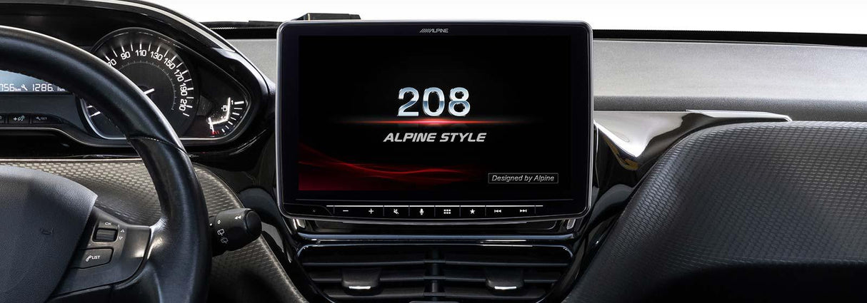 Alpine iLX-F903-208 Autoradio per Peugeot 208 dal 2012 al 2018 HALO9 Car Tablet - TechSoundSystem.com