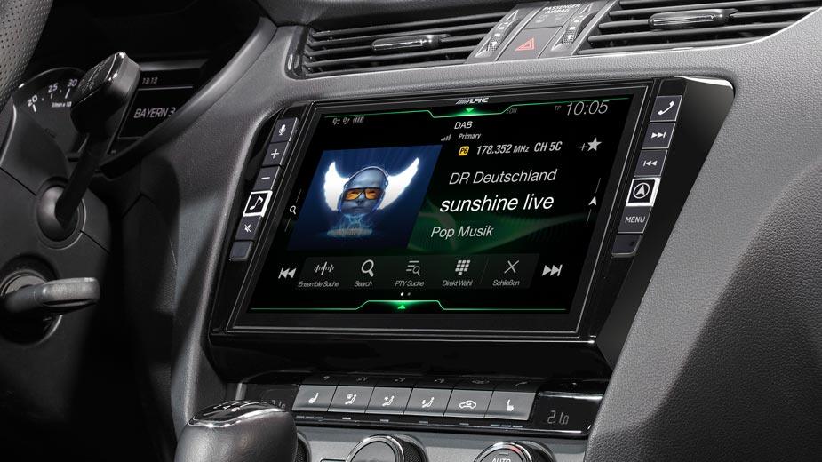 Alpine X903D-OC3 autoradio per Skoda Octavia 3 con GPS, Apple CarPlay e Android Auto - TechSoundSystem.com