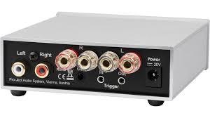 Pro-ject AMP BOX S2 SILVER Finale di potenza stereo Hi-fi da 2x26W su 8 ohm - TechSoundSystem.com