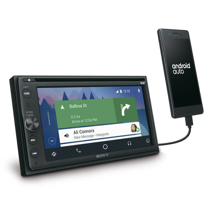 Sony XAV-AX205ANT ricevitore multimediale 2 DIN DAB+ con Bluetooth e DVD 6,4" - TechSoundSystem.com