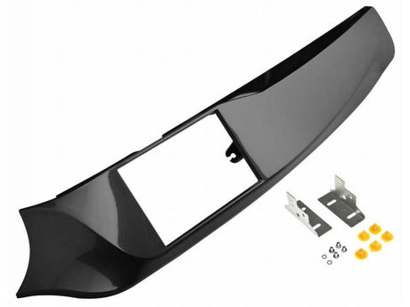 Alpine APF-F381001-09AR mascherina 2 DIN NERA lucida per Alfa Romeo Giulietta 2010 - 2013 - TechSoundSystem.com