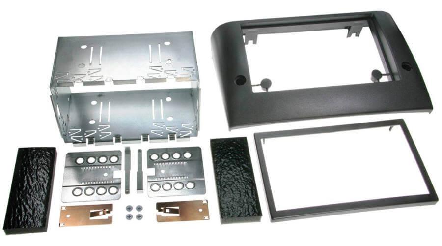 Alpine APF-F381094-12FI Kit installazione per Fiat Panda dal 2003 al 2012, Antracite - TechSoundSystem.com
