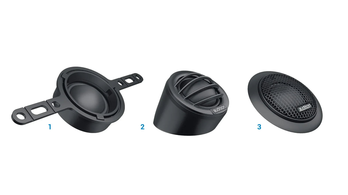 Audison APK 165P kit altoparlanti 2 vie 165mm woofer AP 6.5P, tweeter AP1 P e crossover 345W