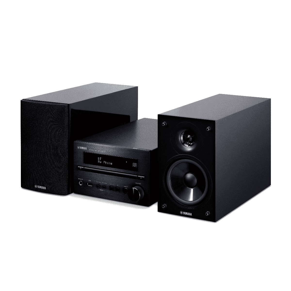 Yamaha MCR-B370D Sistema micro hi-fi DAB+ Bluetooth lettore CD e USB APKMCRB370DBLPB - TechSoundSystem.com