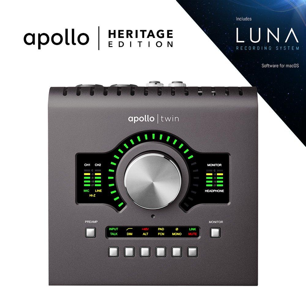 UNIVERSAL AUDIO APOLLO TWIN MKII | HERITAGE EDITION - TechSoundSystem.com