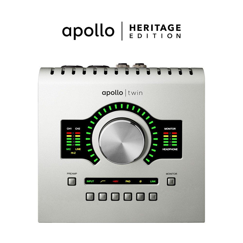 UNIVERSAL AUDIO APOLLO TWIN USB | HERITAGE EDITION - TechSoundSystem.com