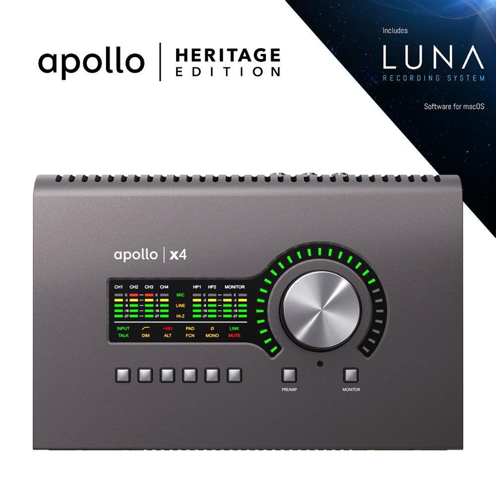 UNIVERSAL AUDIO APOLLO X4 | HERITAGE EDITION - TechSoundSystem.com