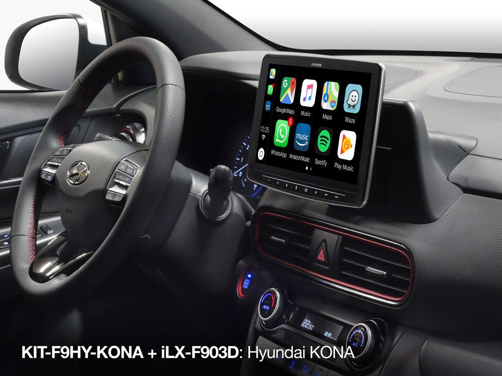 Alpine ILX-F903-KONA autoradio 9'' per Hyundai KONA con DAB, Apple CarPlay e Android Auto - TechSoundSystem.com