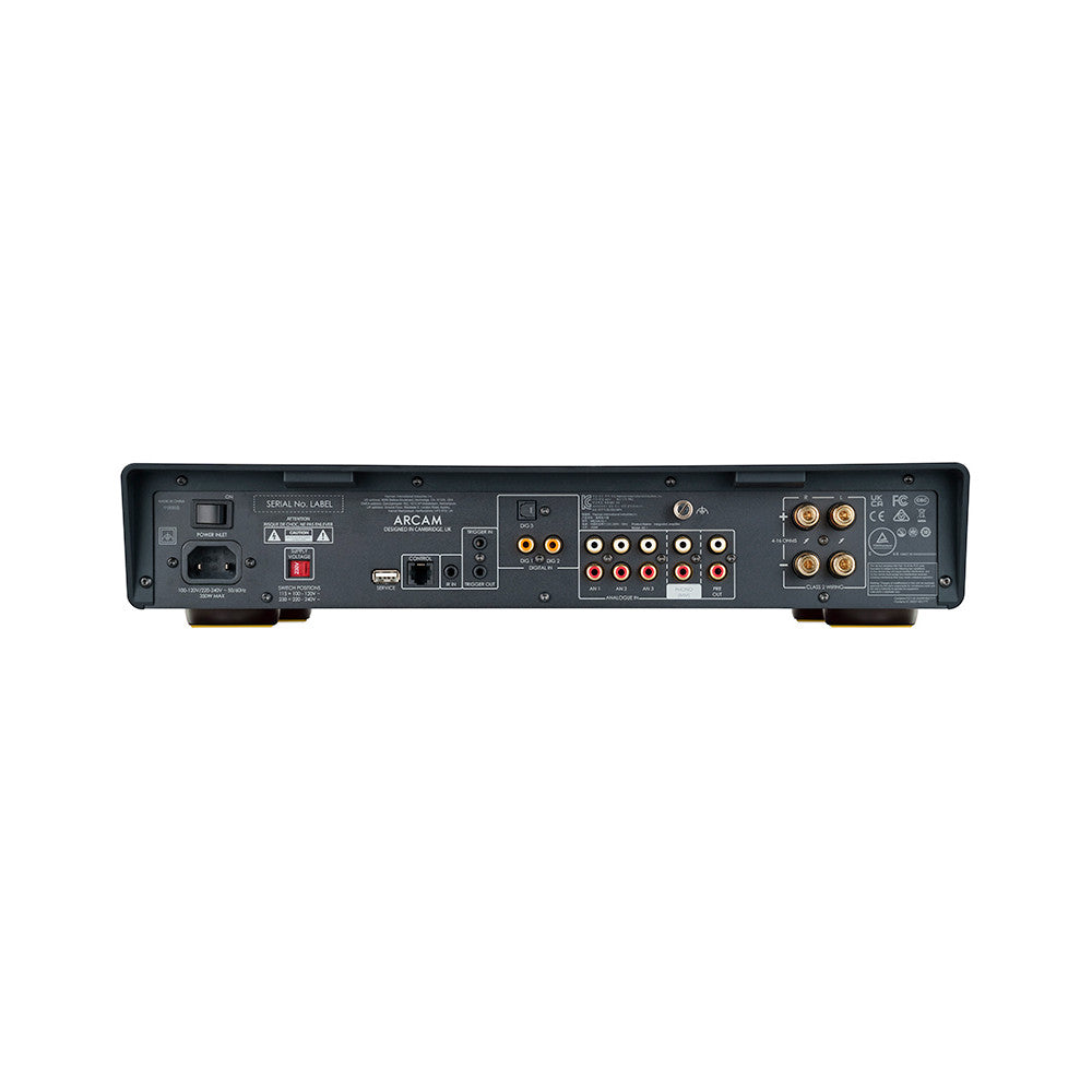 ARCAM A5+ RADIA Amplificatore integrato in Classe A/B. Potenza 2x50W su 8ohm e 2x75W su 4ohm