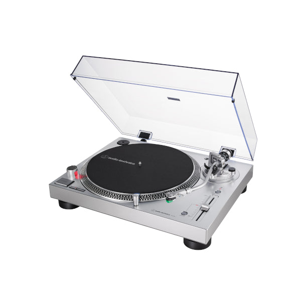 AUDIO TECHNICA AT-LP120XUSB SILVER GIRADISCHI PROFESSIONALE A TRAZIONE DIRETTA