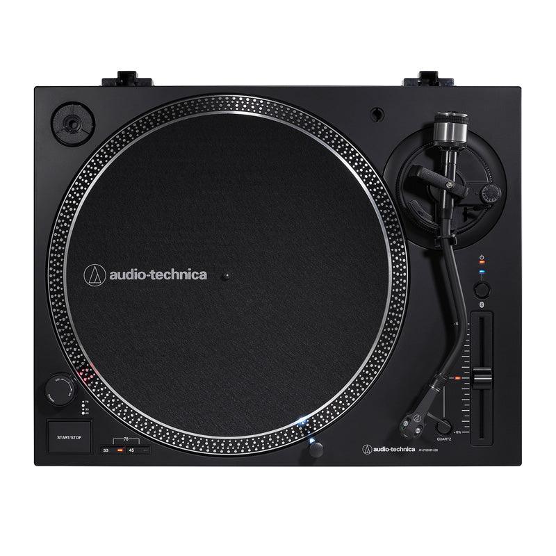 Audio Technica AT-LP120XBT USB BK GIradischi DJ e hifi trazione diretta con Bluetooth e USB - TechSoundSystem.com
