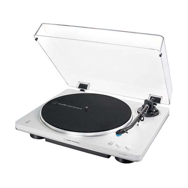 Audio Technica AT-LP70XBTWS WHITE Giradischi automatico con trazione a cinghia e Bluetooth - TechSoundSystem.com