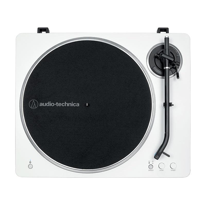 Audio Technica AT-LP70XBTWS WHITE Giradischi automatico con trazione a cinghia e Bluetooth - TechSoundSystem.com
