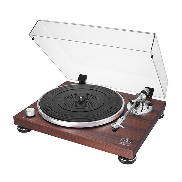 Audio Technica AT-LPW50BT RW Giradischi CON TRAZIONE A CINGHIA CON BASE IN LEGNO e BLUETOOTH - TechSoundSystem.com
