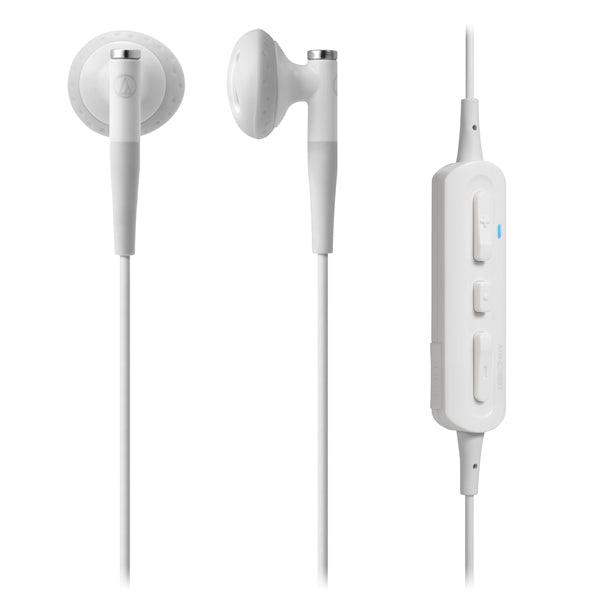 Audio Technica ATH-C200BT WH Auricolari bluetooth, con design ergonomico per un’eccellente qualità sonora - TechSoundSystem.com